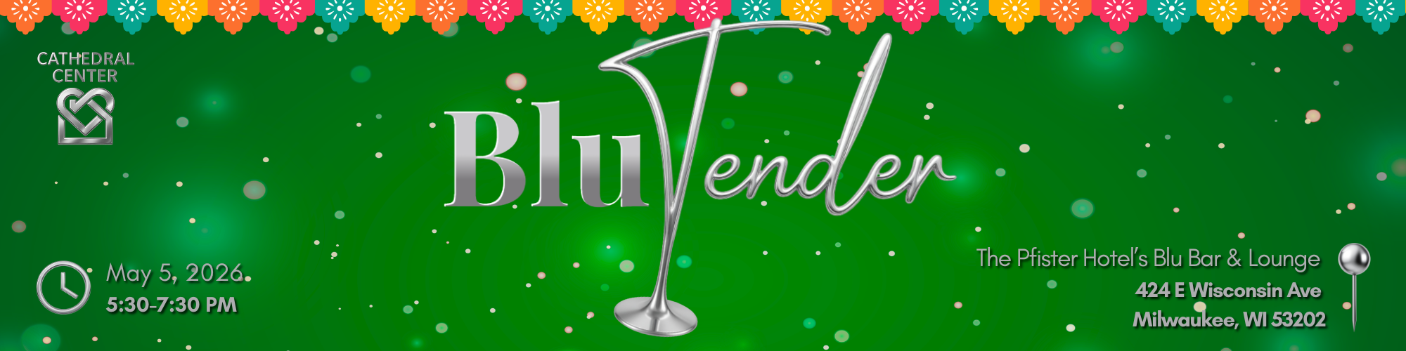 BluTender on May 5, 2026 from 5:30 - 7:30 pm.